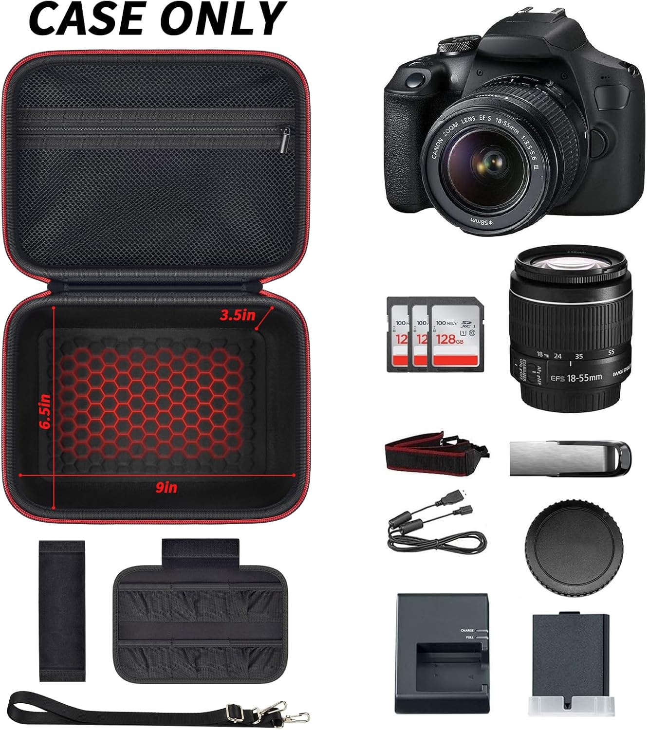 Kamera-Aufbewahrungstasche für – Canon Camera Eos R50 Bewertung und Preis